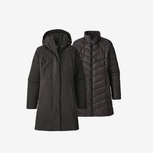 Patagonia Women's Tres 3-in-1 Parka in Black Size Small